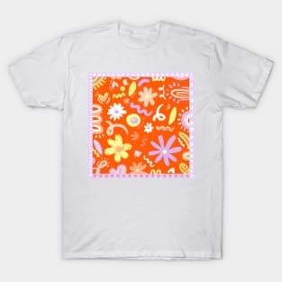 Floral doodles T-Shirt